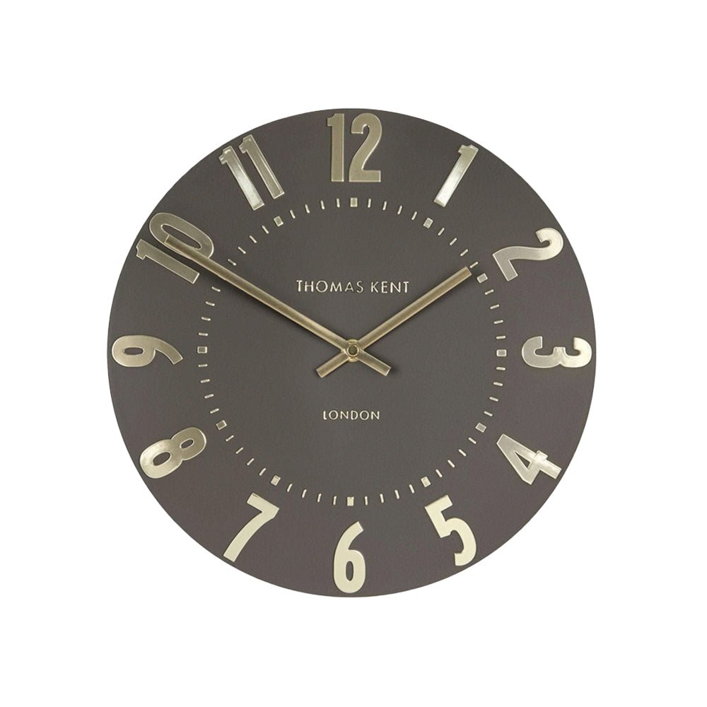 12'' Mulberry Wall Clock, Espresso