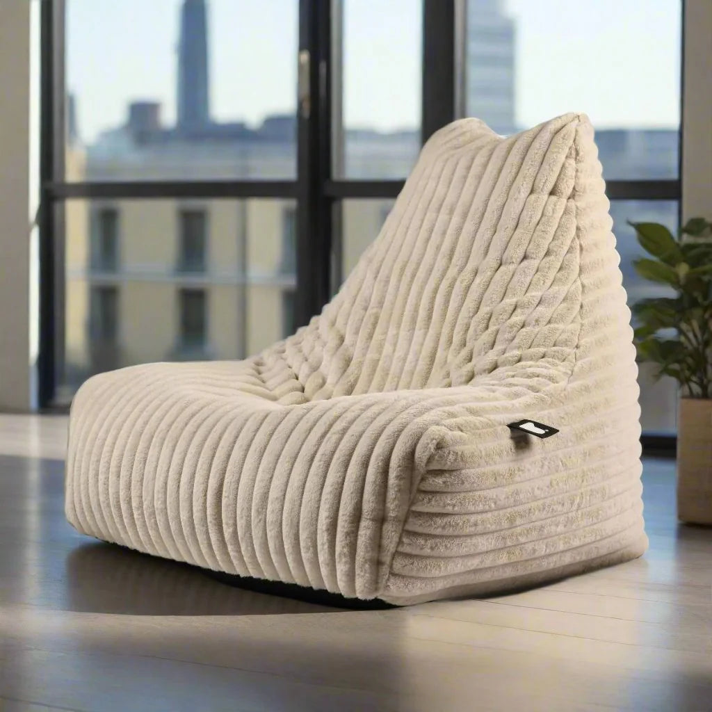 Mighty B-Cord Beanbag Chair Natural,Amber,Fern,Storm Grey