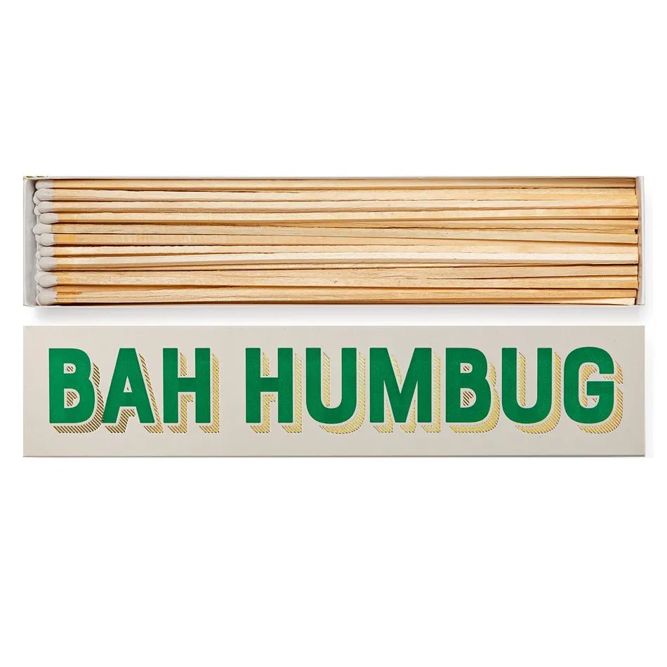 Bah Humbug Long Safety Matches - Angela Reed -