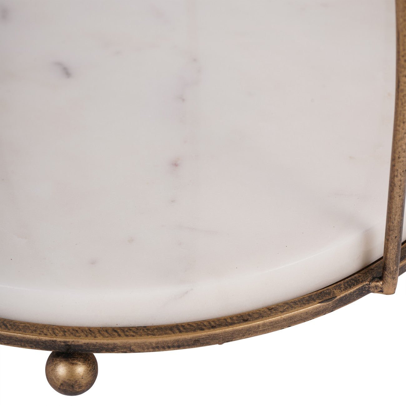 Belvedere Gold Single Tier Stand