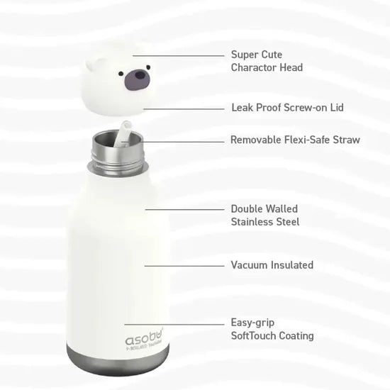 Bestie Drinks Bottle, Bear
