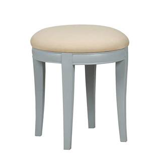 Bordeaux Dressing Stool Oak,Grey Paint
