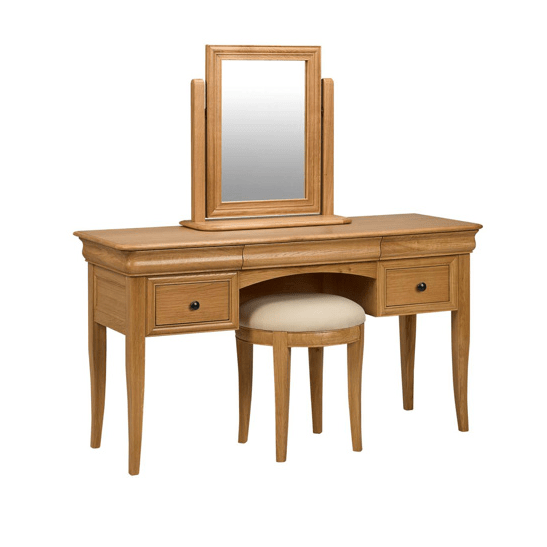 Bordeaux Dressing Table Oak,Grey Paint