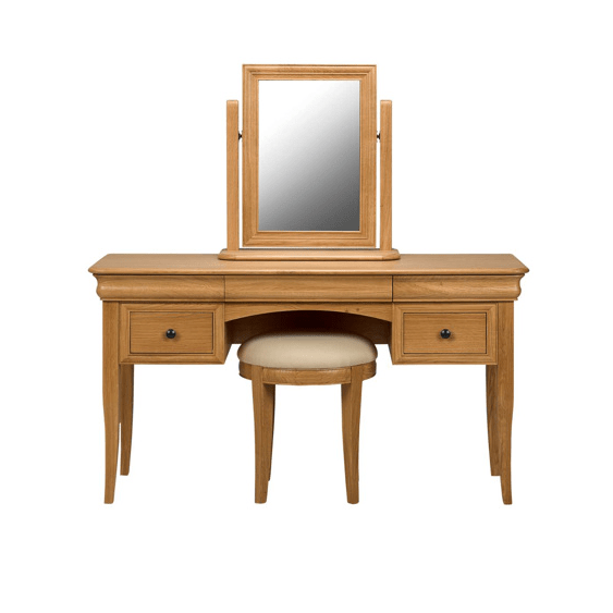 Bordeaux Dressing Table Oak,Grey Paint