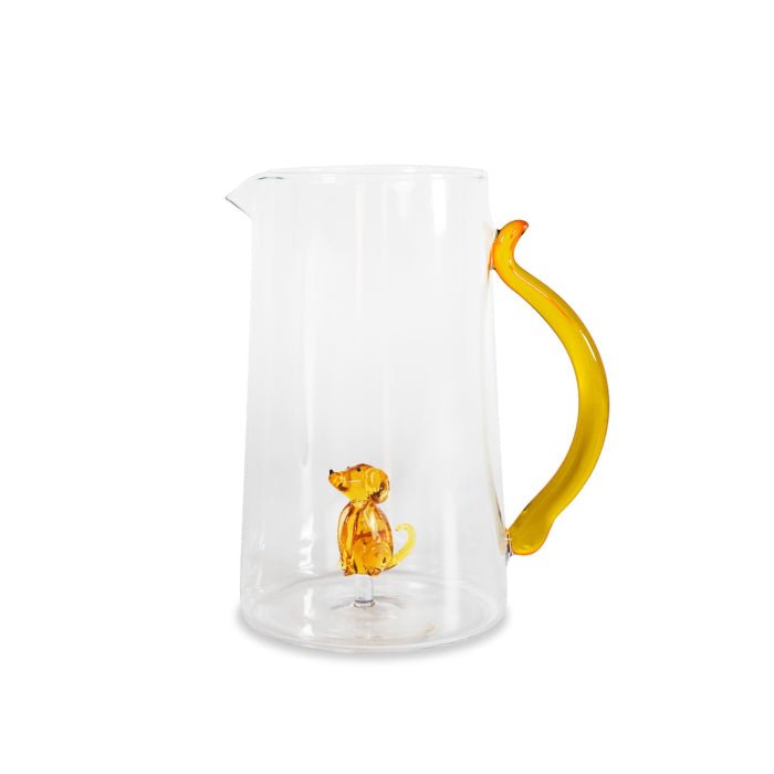 Borosilicate Dog Glass Carafe