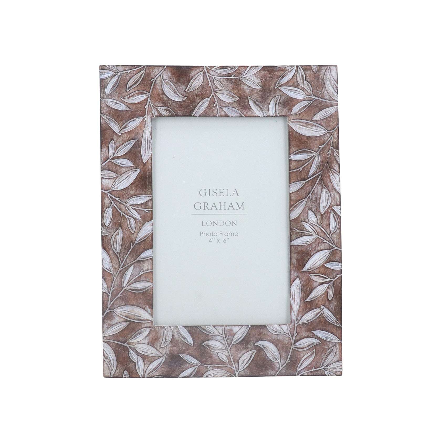 Brown Leaves Photo Frame 5" x 7",4" x 6"