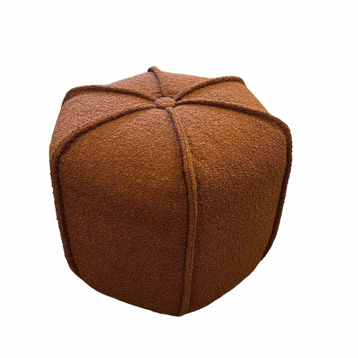 Candy footstool in bronze