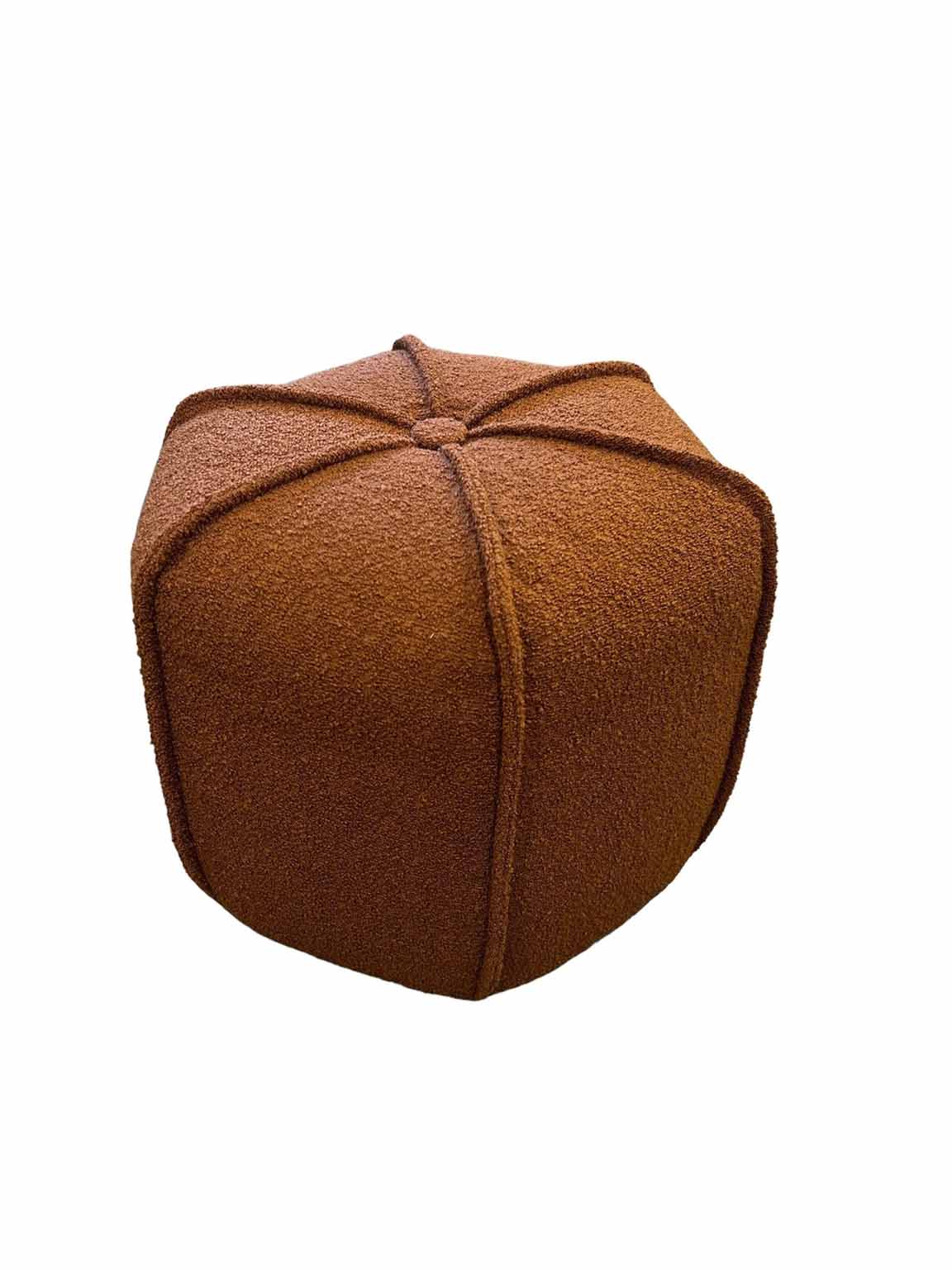 Candy footstool in bronze