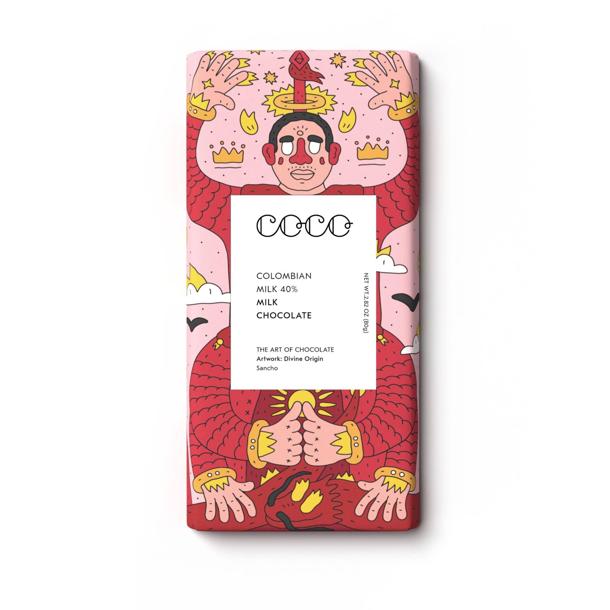 Colombian Milk Chocolate Bar, 80g