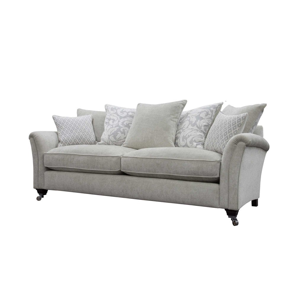 Devonshire Grand Sofa - Scatter Back Hatton Pewter (A) / Hatton Pewter (A) / Hatton Pewter (A),Hatton Pewter (A) / Hatton Pewter (A) / Hatton Dove (A,Hatton Pewter (A) / Hatton Pewter (A) / Austen Medallion Dove (A),Hatton Pewter (A) / Hatton Pewter (A) / Austen Stripe Dove (B),Hatton Pewter (A) / Hatton Pewter (A) / Austen Medallion Oatmeal (B),Hatton Pewter (A) / Hatton Pewter (A) / Austen Oatmeal (A),Hatton Pewter (A) / Hatton Pewter (A) / Austen Stripe Oatmeal (B),Hatton Pewter (A) / Hatton Pewter (A) /