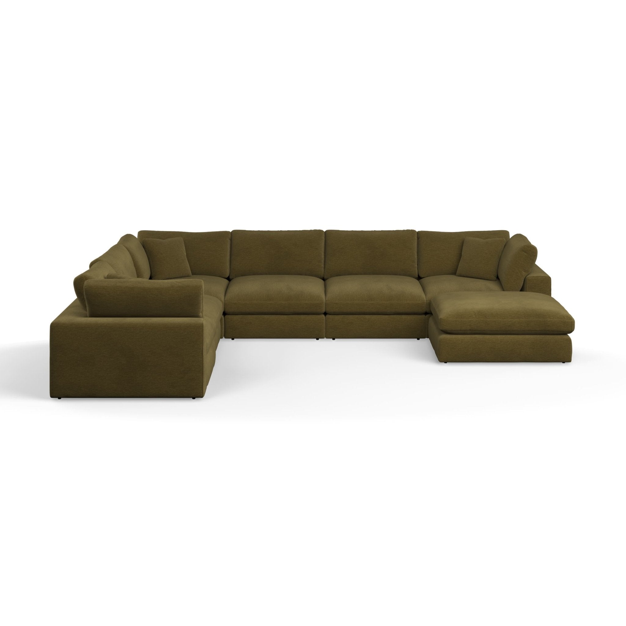 Eden 5 Seat Corner Sofa Manolo Mist,Manolo Seaspray,Manolo Dusk