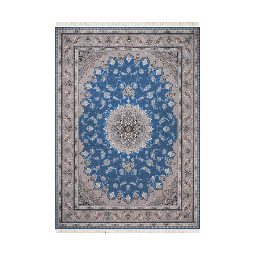 Emerald Persian Mahan Blue Rug 120 x 170cm,80 x 300cm,150 x 230cm,200 x 300cm,250 x 350cm,300 x 400cm