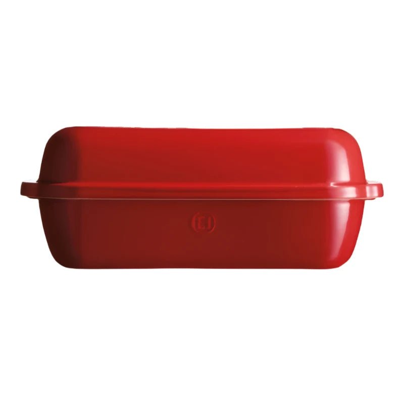 Emile Henry Large Bread Loaf Baker in Burgundy