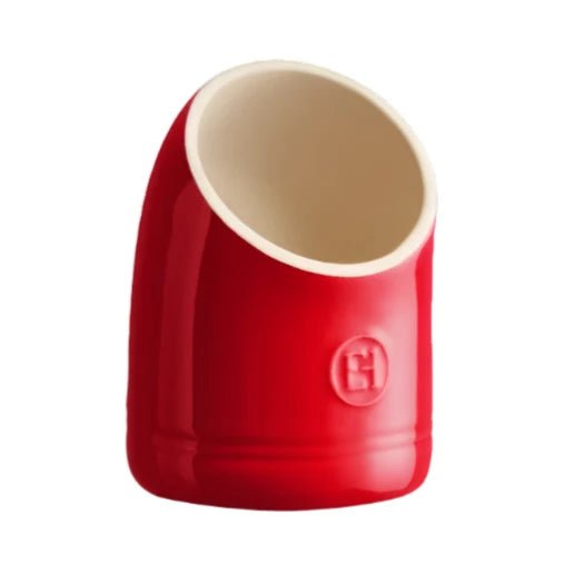 Emile Henry Salt Pig Clay,Burgundy,Black Truffle