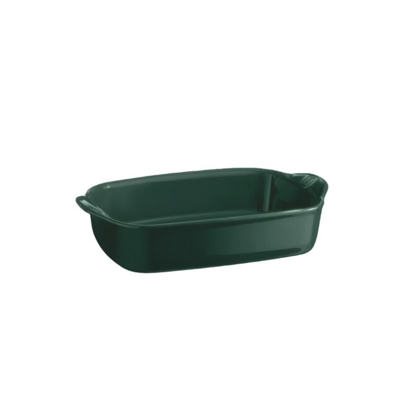 Emile Henry Small Rectangular Oven Dish Clay,Cedar Green