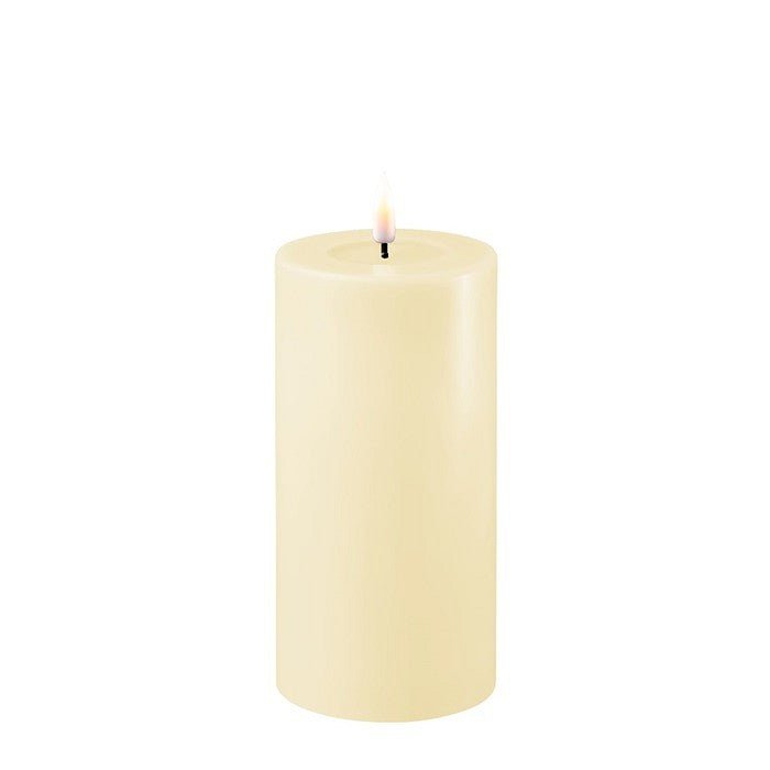 Flameless LED Cream Candle 7.5 x 10cm (3 x 4"),7.5 x 12cm (3 x 5"),7.5 x 15cm (3 x 6"),10 x 15cm (4 x 6"),Tealights (pack of 2)