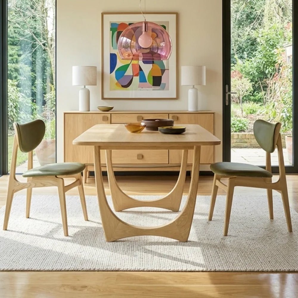 G Plan Butterfly Dining Chair in Green - Angela Reed -