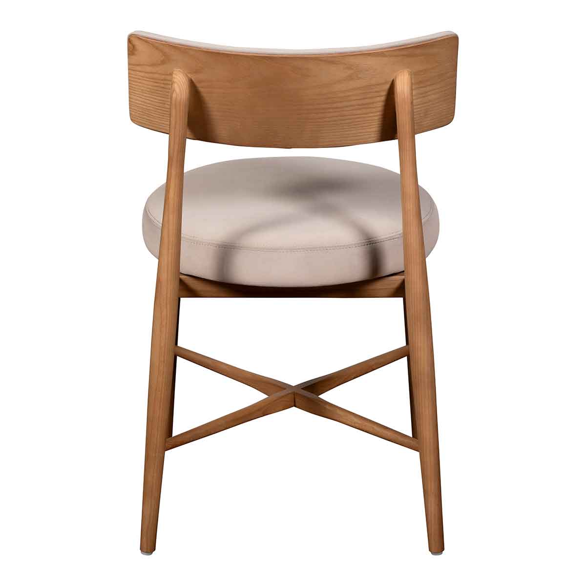 G Plan Flora Retro Dining Chair in Taupe