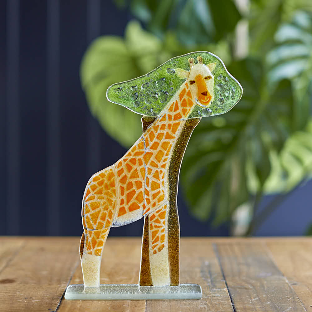 Gerald The Giraffe Glass Ornament