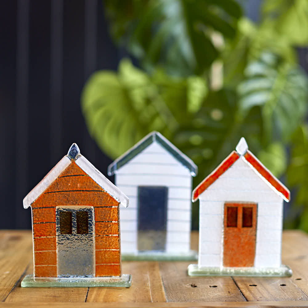 Glass Beach Hut (Assorted colours)