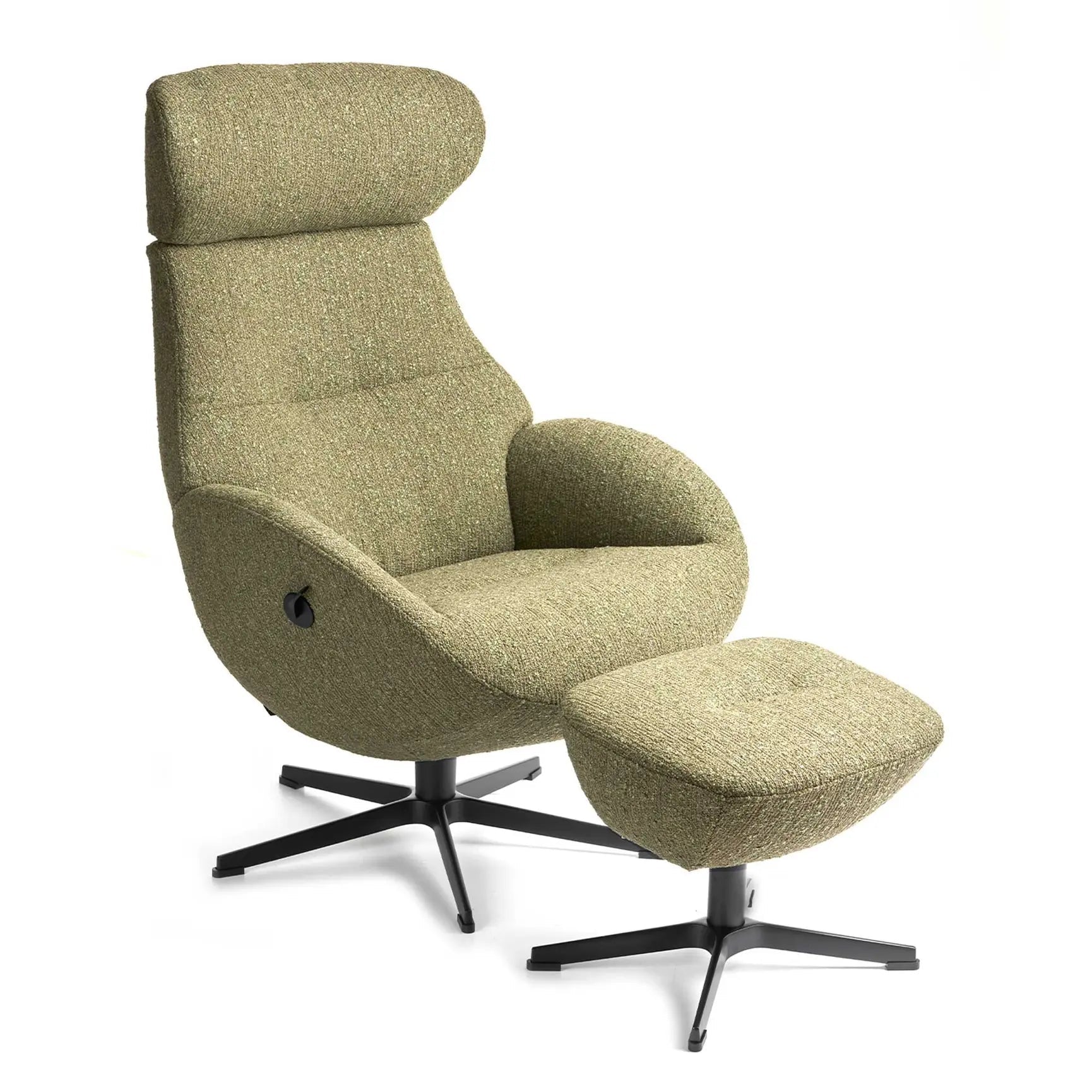 Globe Fabric Swivel Recliner Chair Makalu Forest - Fabric / Aluminium,Makalu Forest - Fabric / Black,Paris Bronze - Fabric / Aluminium,Paris Bronze - Fabric / Black,Evita Petrol - Fabric / Aluminium,Evita Petrol - Fabric / Black,Gianni Sand - Fabric / Aluminium,Gianni Sand - Fabric / Black,Makalu Beige - Fabric / Aluminium,Makalu Beige - Fabric / Black,Makalu Blush - Fabric / Aluminium,Makalu Blush - Fabric / Black