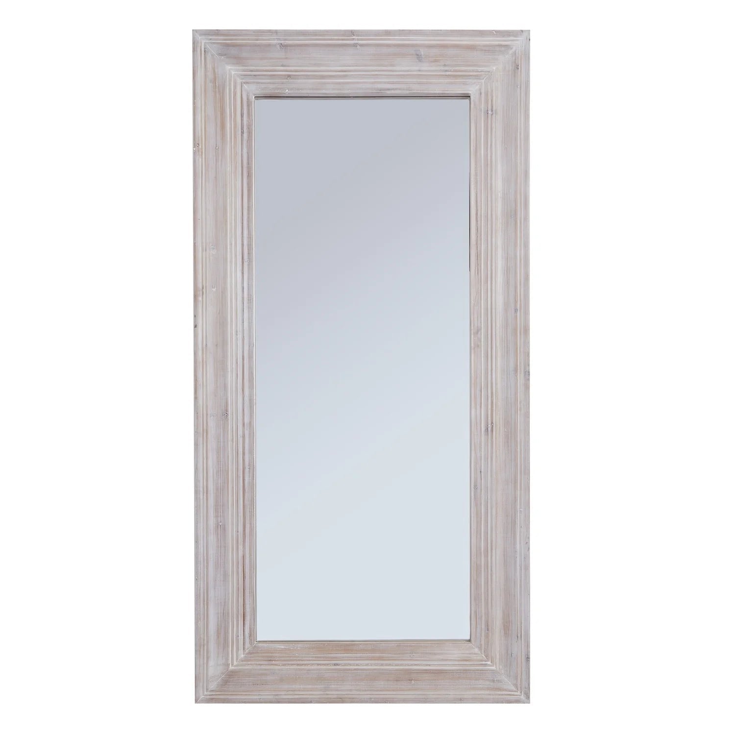 Harewood White Washed Large Mirror
