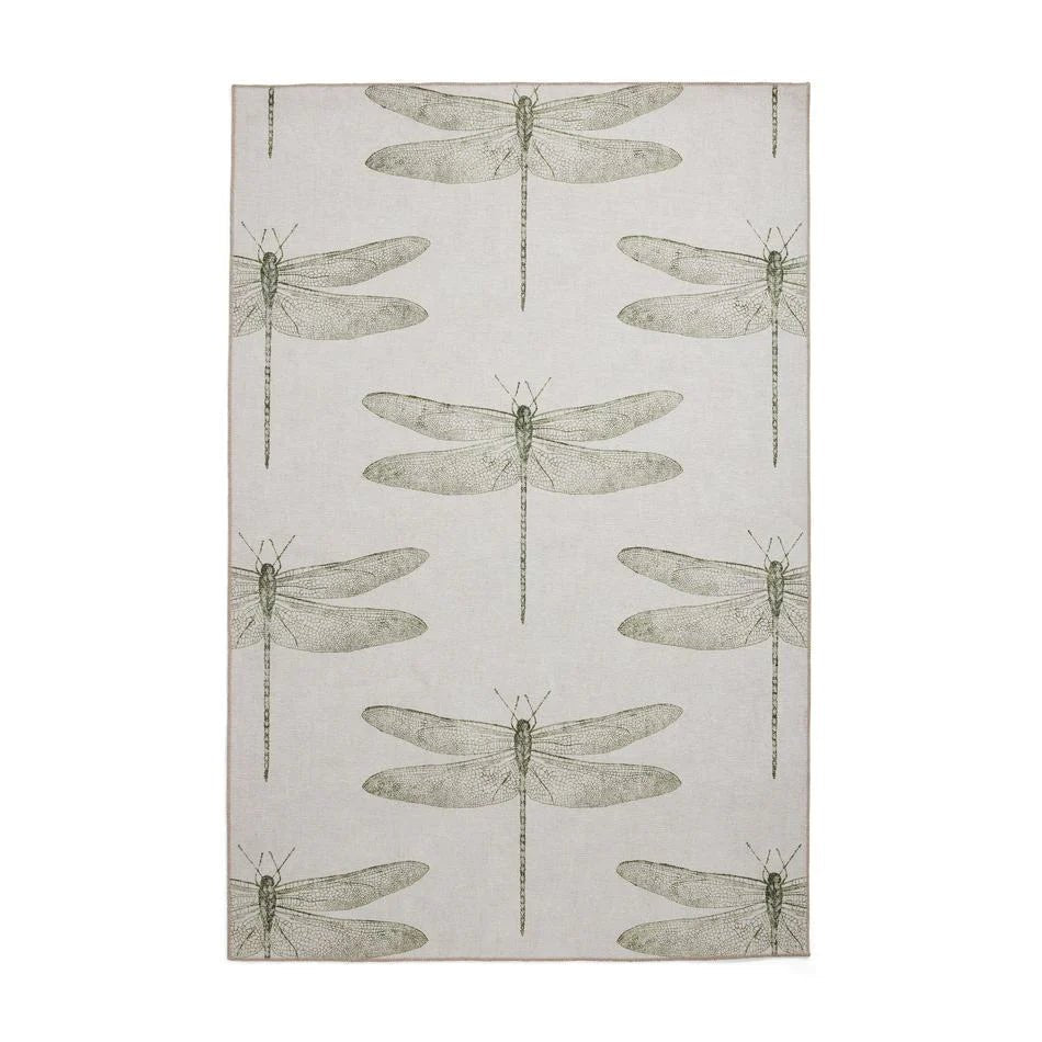 Harlequin Demoiselle Washable Rug, Fern 76 x 150cm,120 x 170cm,152 x 230cm,185 x 290cm,61 x 230cm
