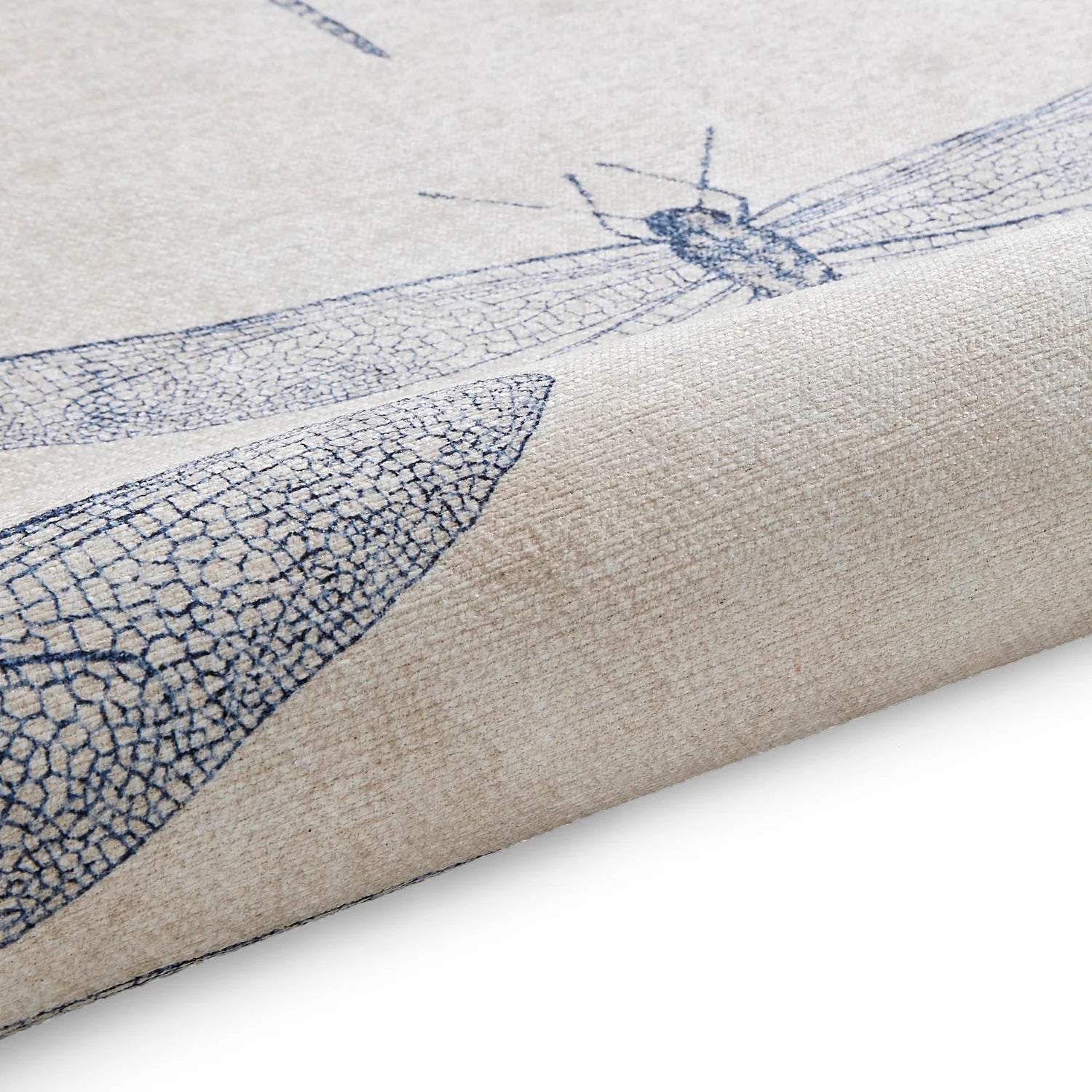 Harlequin Demoiselle Washable Rug, Indigo 76 x 150cm,120 x 170cm,152 x 230cm,185 x 290cm,61 x 230cm