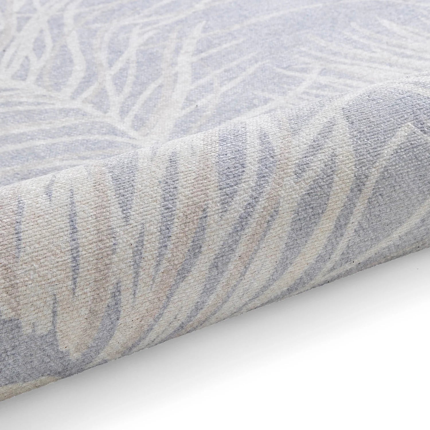 Harlequin Orlena Washable Rug, Powder Blue 76 x 150cm,120 x 170cm,152 x 230cm,185 x 290cm,61 x 230cm