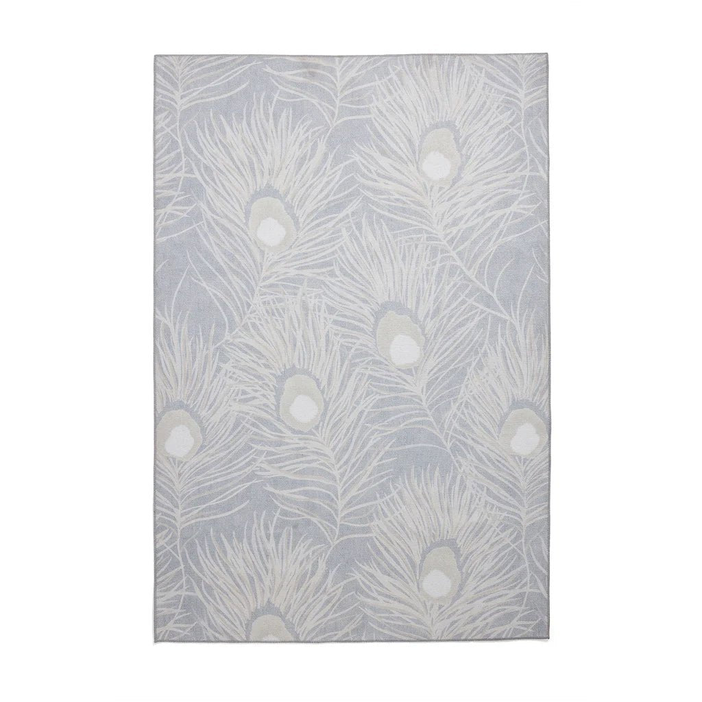 Harlequin Orlena Washable Rug, Powder Blue 76 x 150cm,120 x 170cm,152 x 230cm,185 x 290cm,61 x 230cm
