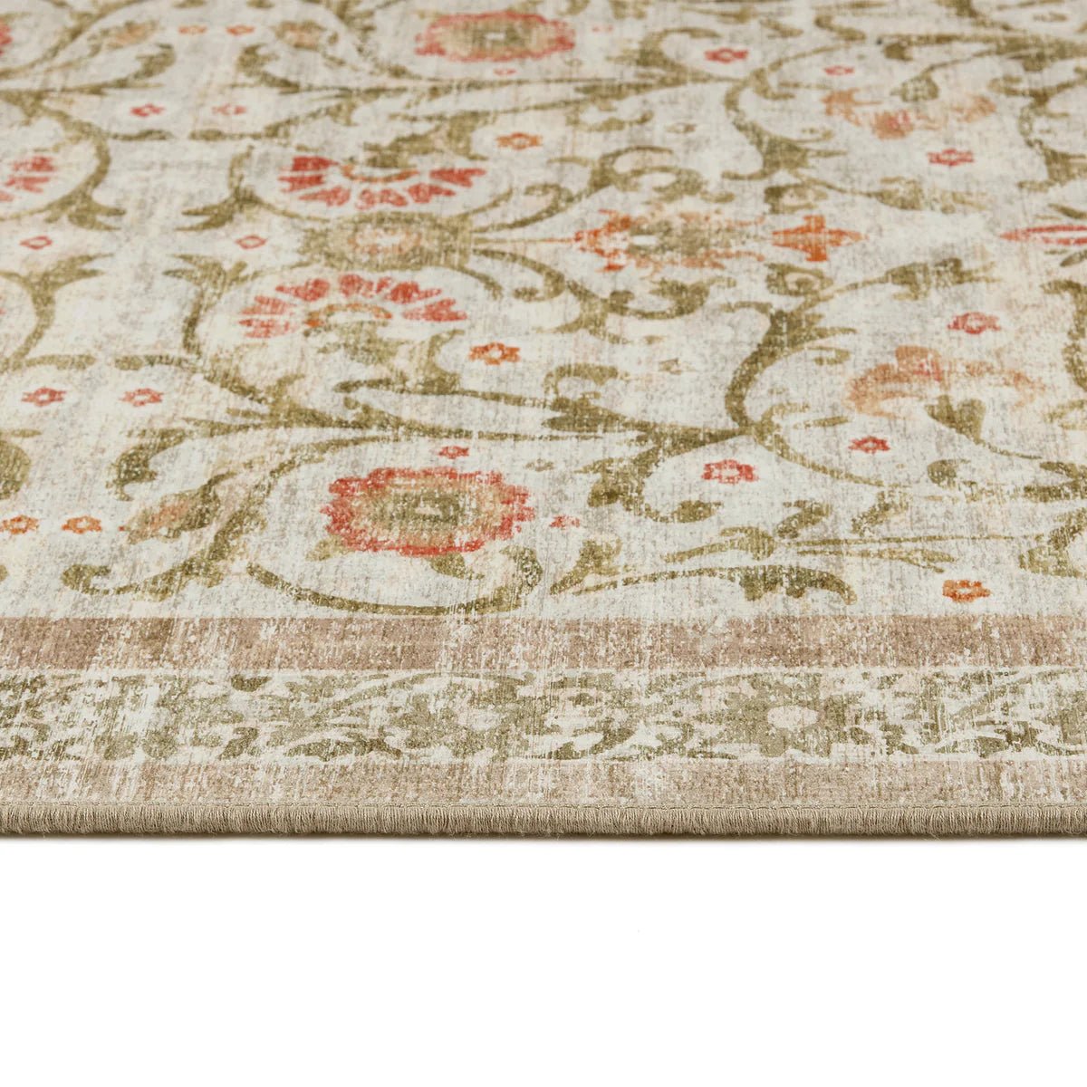 Hug Rug Eco-Washable Country Paisley Rug 120 x 185cm,160 x 230cm,185 x 275cm,75 x 220cm runner,75 x 300cm runner