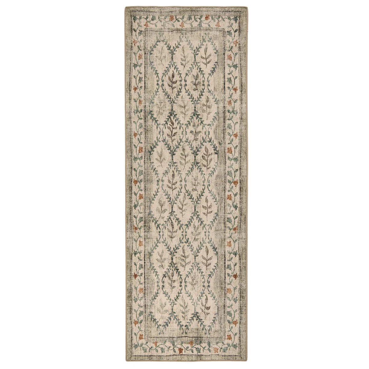 Hug Rug Eco-Washable English Garden Rug 120 x 185cm,160 x 230cm,185 x 275cm,75 x 220cm,75 x 300cm