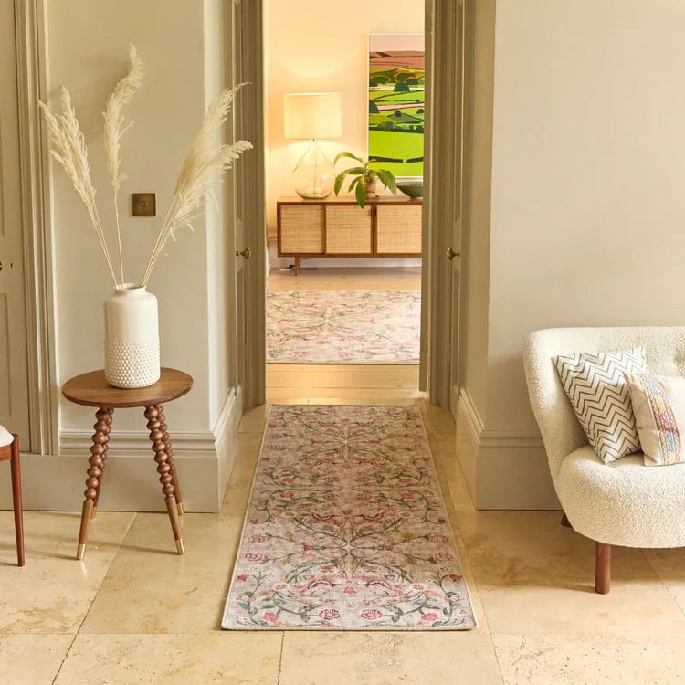Hug Rug Eco-Washable Heritage Garden Rug 120 x 185cm,160 x 230cm,185 x 275cm,75 x 220cm,75 x 300cm