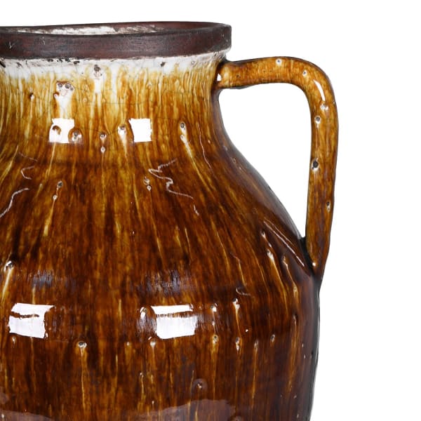 Large Saltglaze Amphora Vase