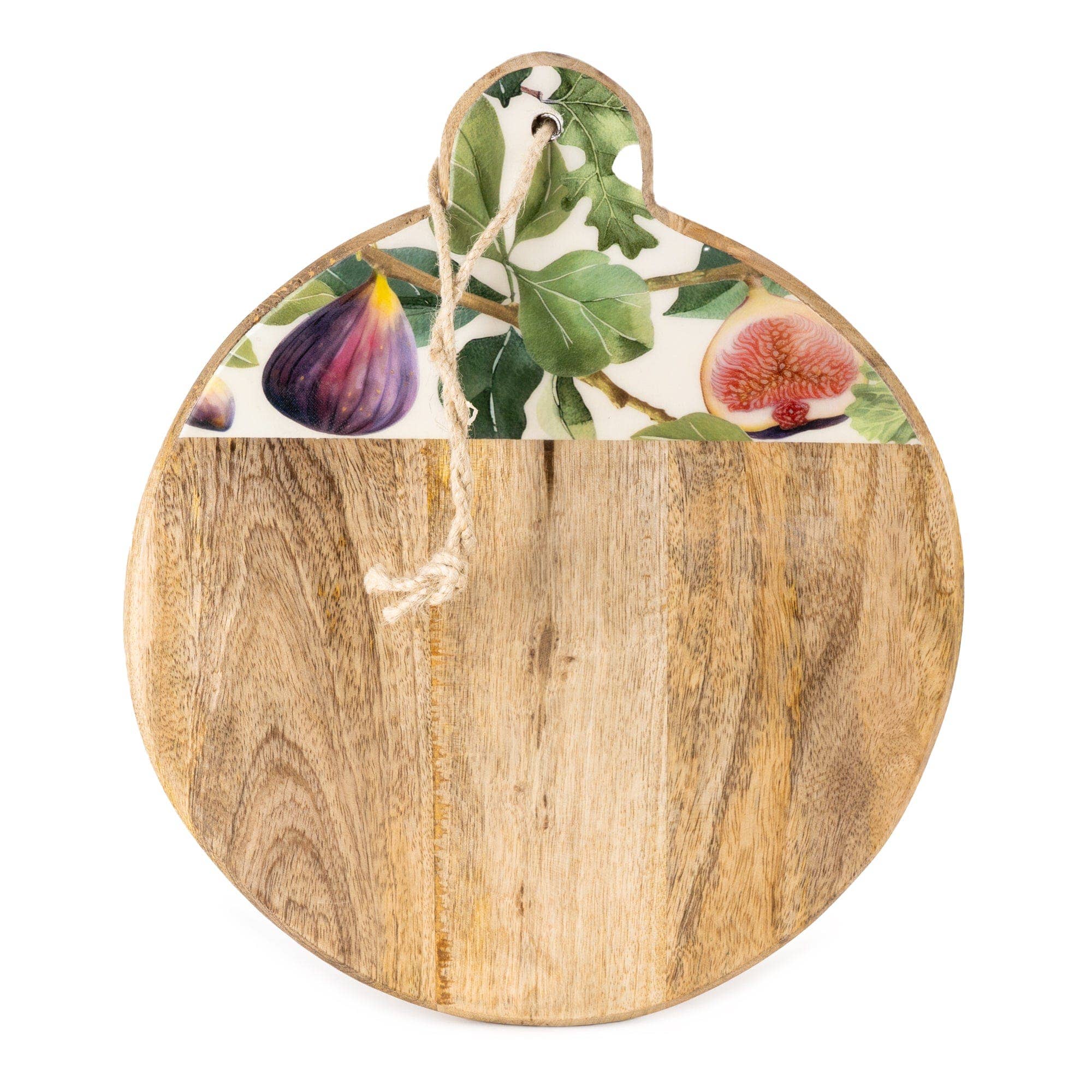 Mango Wood Chopping Board, Figs