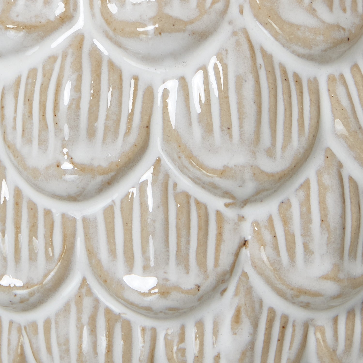 Medium Ceramic Pine Cone Trinket Dish With Lid - Angela Reed -