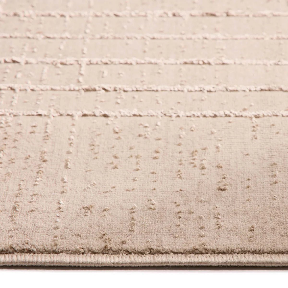 Origin Calacatta Lines Rug, Natural 67 x 230cm runner,200 x 290cm