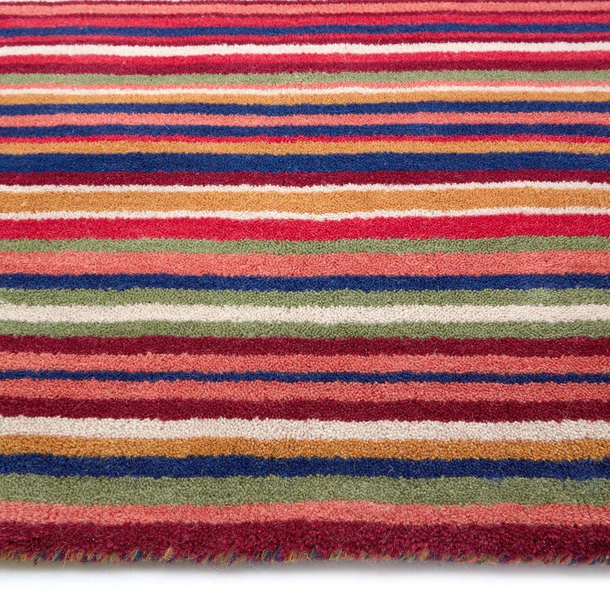 Origin Fine Stripes Multi 80 x 150cm,120 x 170cm,160 x 230cm,67 x 200cm runner