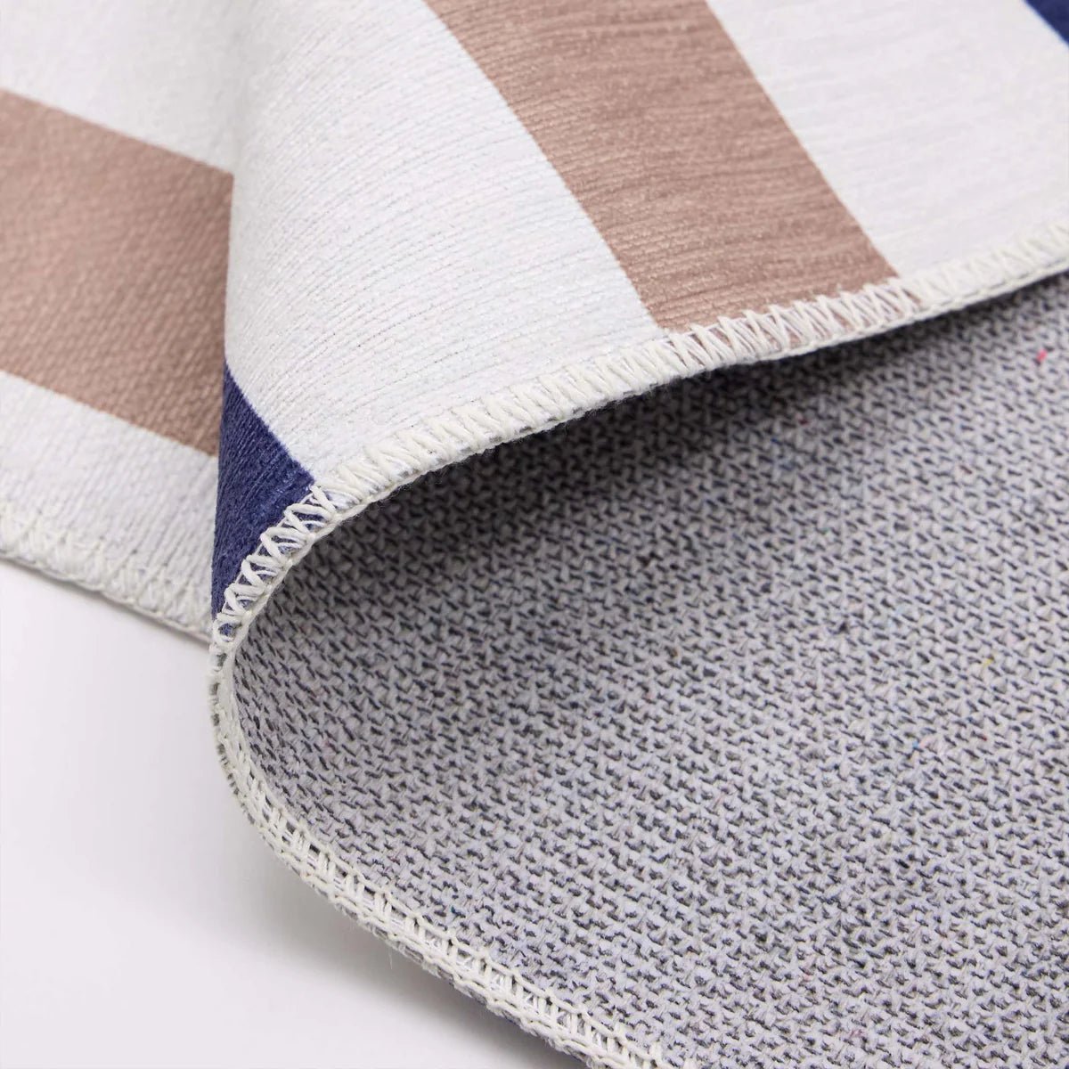 Origin Washable Coastal Stripe Rug 80 x 150cm,120 x 170cm,160 x 230cm,67 x 200cm runner