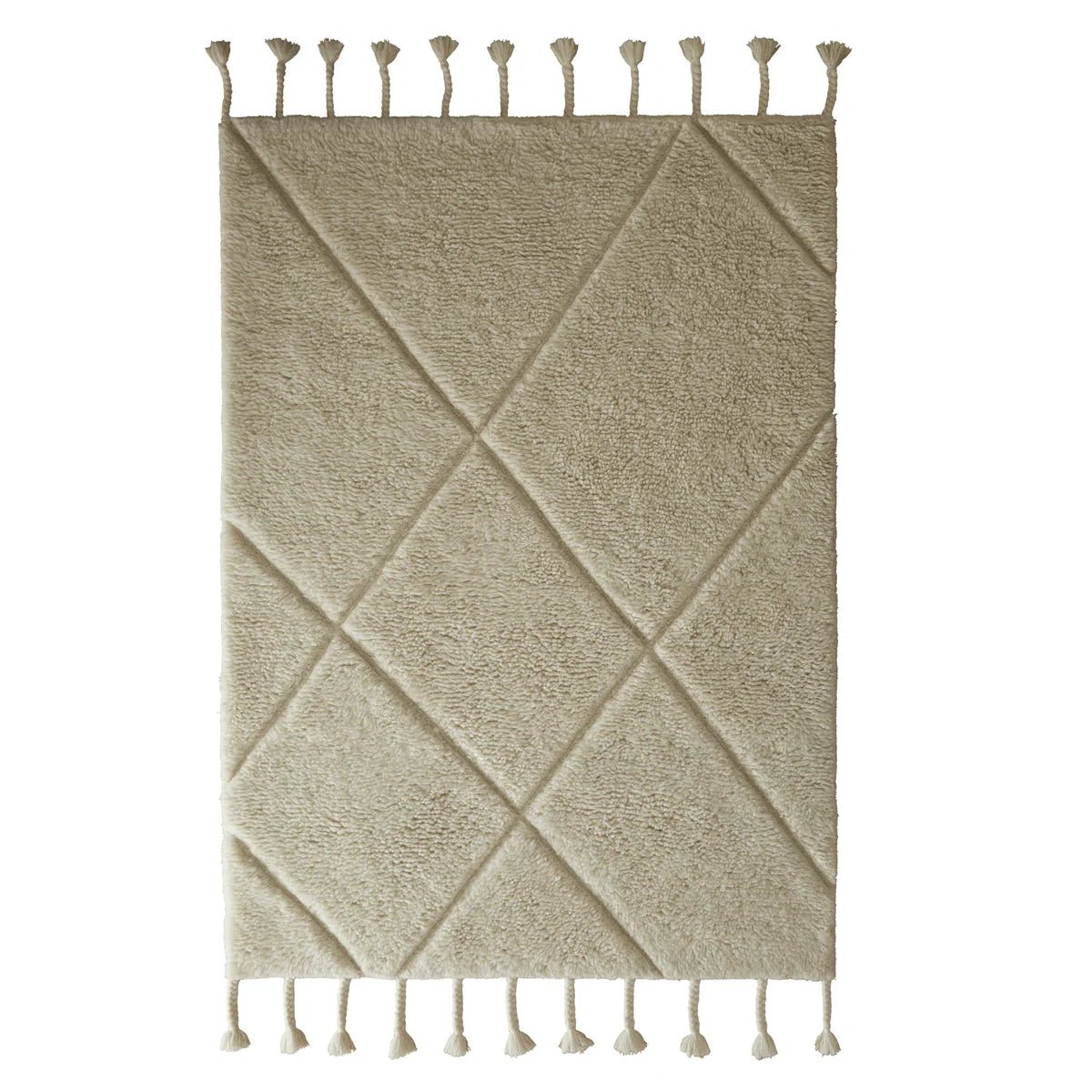 Origins Berber Diamond Rug, Ivory 120 x 170cm,160 x 230cm,200 x 300cm