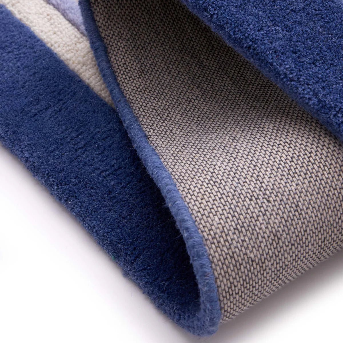 Origins Piper Blue 80 x 150cm,120 x 170cm,160 x 230cm,200 x 290cm,67 x 200cm runner