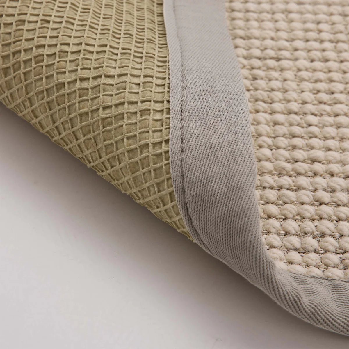 Origins Sisal Boucle Rug with Soft Grey Border 80 x 150cm,120 x 170cm,160 x 230cm,67 x 200cm runner