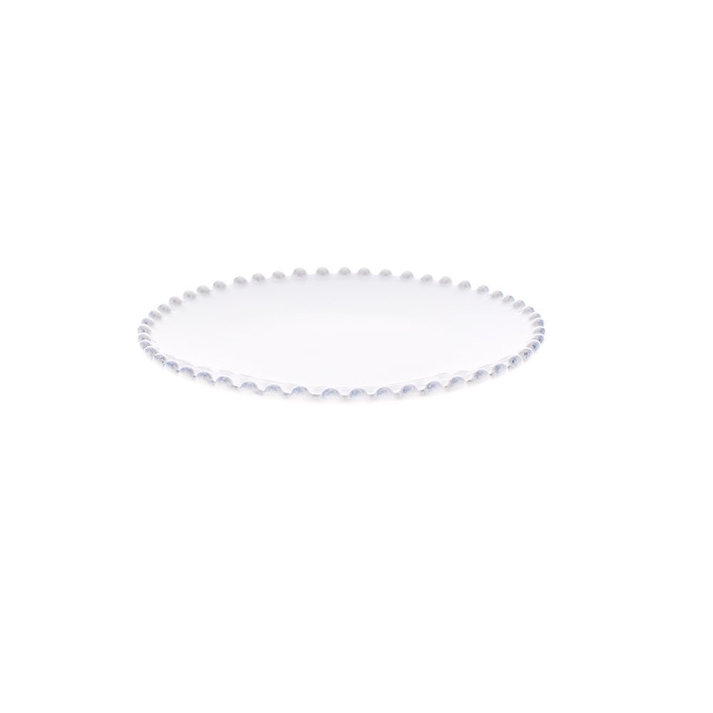 Pearl White Bread Plate