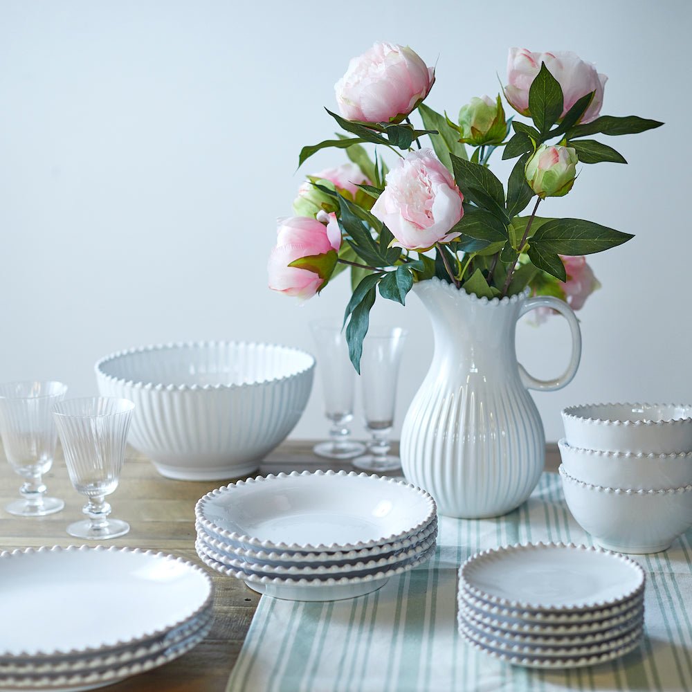 Pearl White Bread Plate