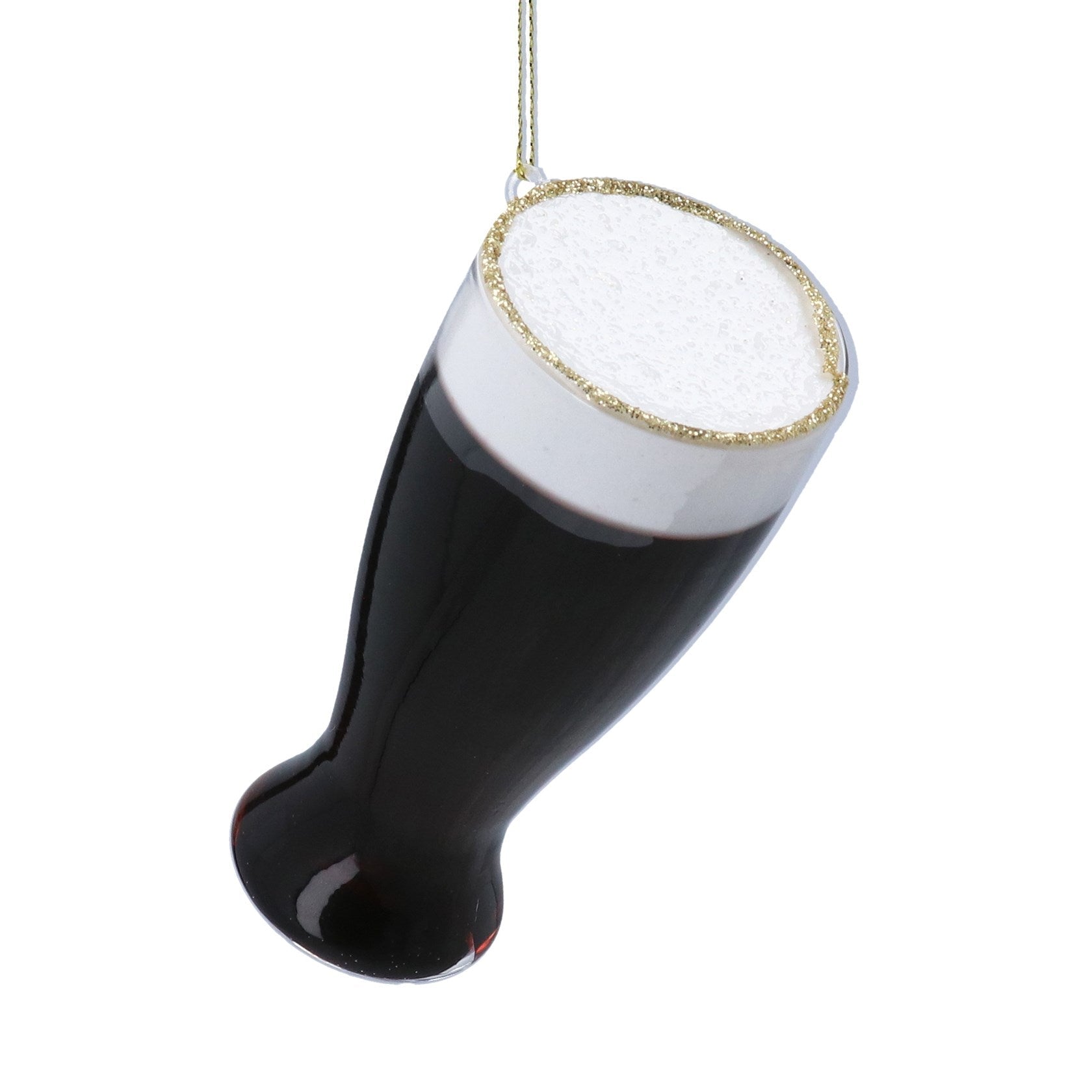 Pint of Guiness Christmas Bauble - Angela Reed - Christmas Decorations