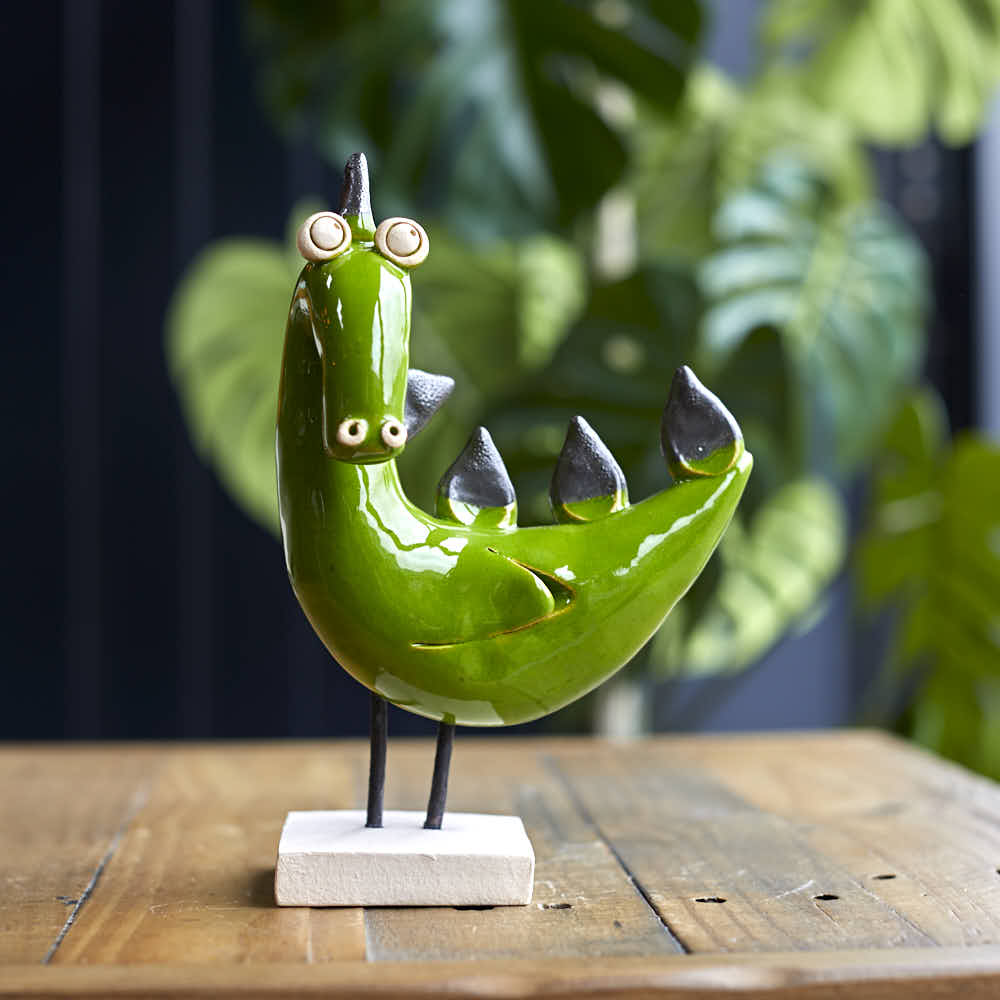 Playful Dragon, Green