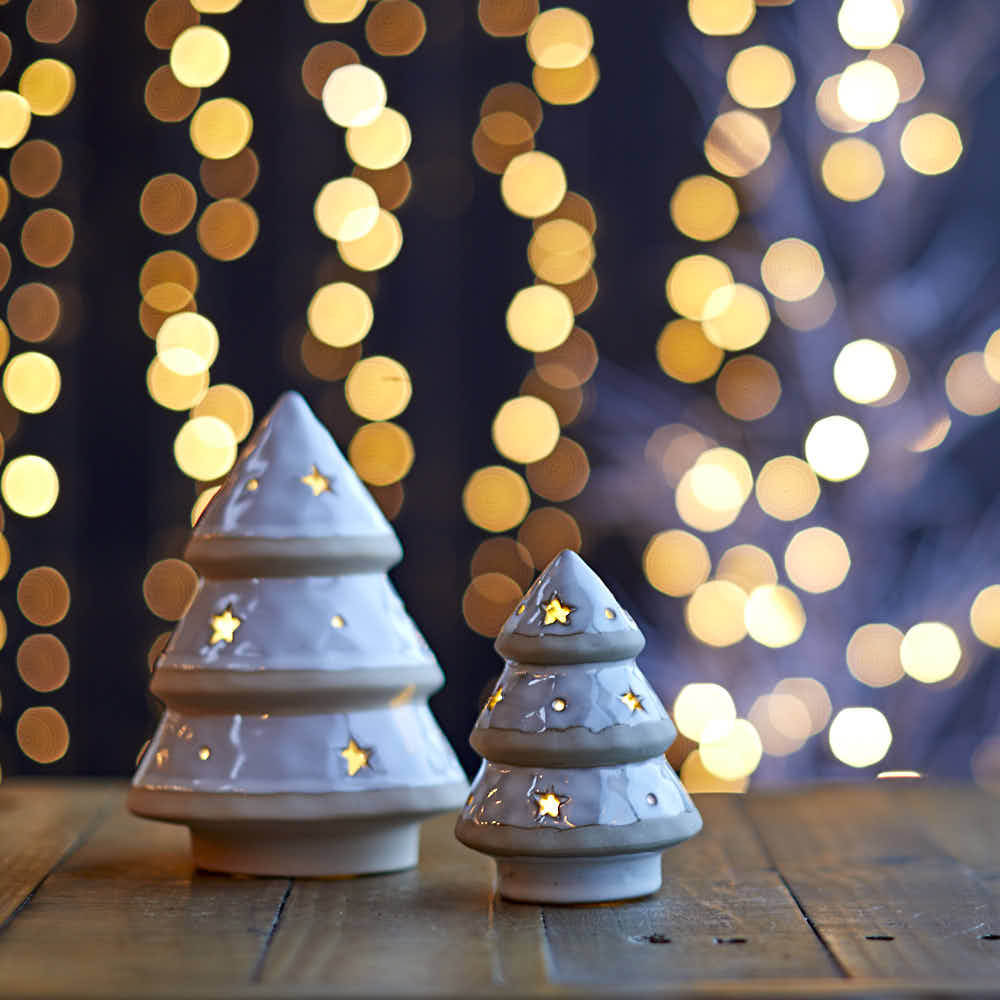 Porcelain LED Tree, Small