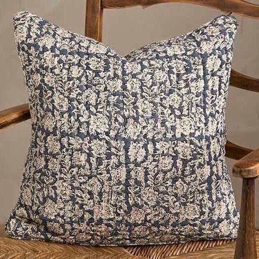 Provence Cushion, Nordic Blue