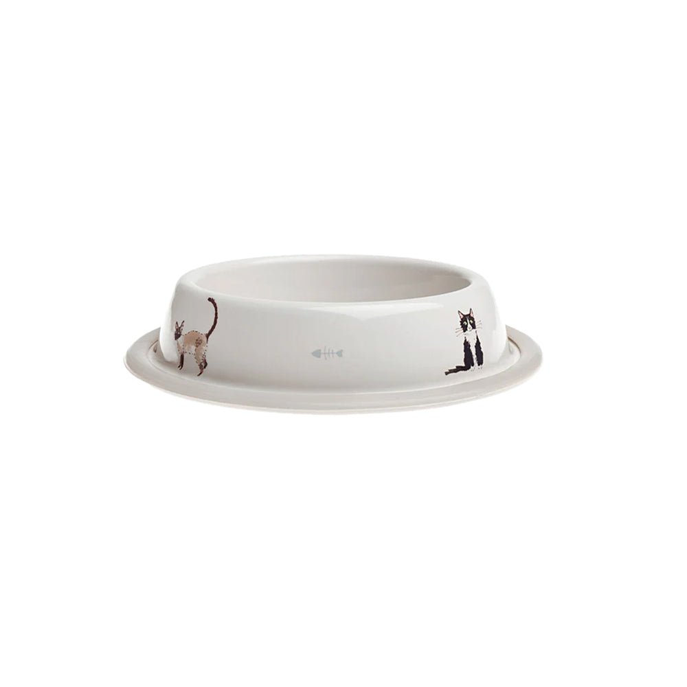 Purrfect Metal Cat Bowl