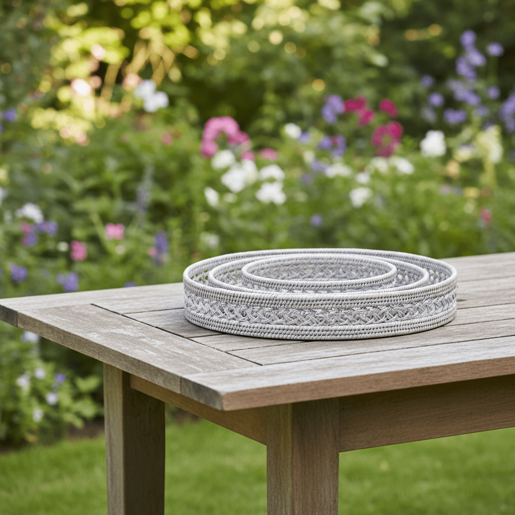 Rattan Round Tray Small,Medium,Large